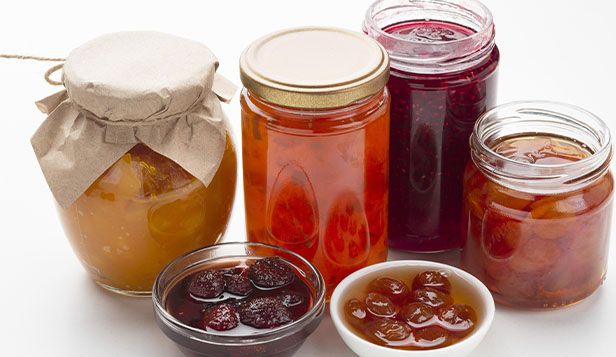 Crème de tapioca à l'orgeat et aux fraises